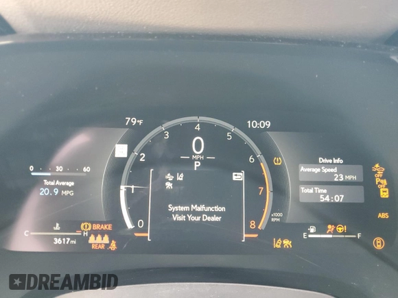 2025 Lexus RX 350 с VIN 2T2BAMBAXSC054056, выставлен на аукционе Copart как лот 52302645 с пробегом 3 617 миль миль и Списание • Salvage title. История ставок и продаж доступна на DreamBid. Изображение 9.