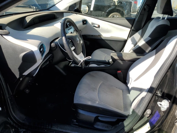 2016 Toyota Prius Four with VIN JTDKARFU1G3525730, listed as a Copart auction lot 47056345 with 62,434 mi miles and Salvage Title. Bid and sale history available at carsss.com. Image 7.
