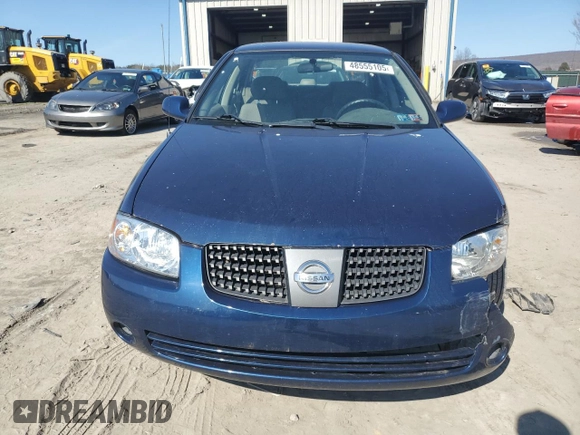 2006 Nissan Sentra S with VIN 3N1CB51DX6L614221, listed as a Copart auction lot 48555105 with 215,147 mi miles and Salvage Title. Bid and sale history available at DreamBid. Image 5.
