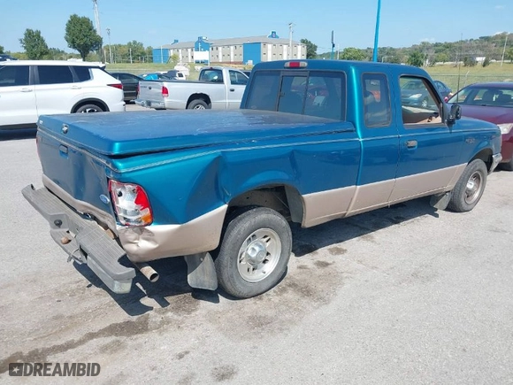 1996 Ford Ranger XL with VIN 1FTCR14U2TPB41329, listed as a IAAI auction lot 40135988 with 119,381 mi miles. Bid and sale history available at carsss.com. Image 4.