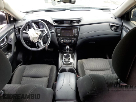 2019 Nissan Rogue SV with VIN KNMAT2MT3KP544403, listed as a Copart auction lot 51637385 with 105,216 mi miles and Non Repairable. Bid and sale history available at carsss.com. Image 8.