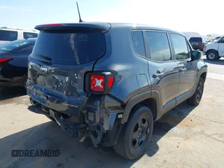 2022 Jeep Renegade Sport with VIN ZACNJDA13NPN49563, listed as a IAAI auction lot 42183338 with 17,945 mi miles and . Bid and sale history available at DreamBid. Image 4.