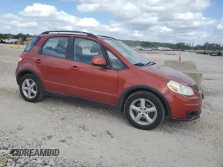 2008 Suzuki SX4 with VIN JS2YB413285103552, listed as a Copart auction lot 71531544 with 96,759 mi miles and Salvage Title. Bid and sale history available at carsss.com. Image 4.