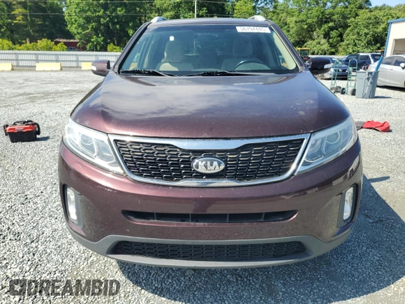 2015 Kia Sorento LX with VIN 5XYKT3A67FG562355, listed as a Copart auction lot 56797445 with 167,441 mi miles and Clean Title. Bid and sale history available at DreamBid. Image 5.