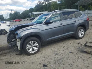 2019 Volkswagen Atlas SE z VIN 1V2WR2CA4KC531413, wystawiony jako Copart lot #55102495 z przebiegiem 71 887 mil mil oraz Szkody całkowita. Historia ofert i sprzedaży dostępna na DreamBid. Obrazek 1.