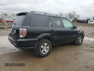 2007 Honda Pilot EX-L with VIN 5FNYF28747B039507, listed as a Copart auction lot 78941304 with 187,291 mi miles and Salvage Title. Bid and sale history available at DreamBid. Image 3.