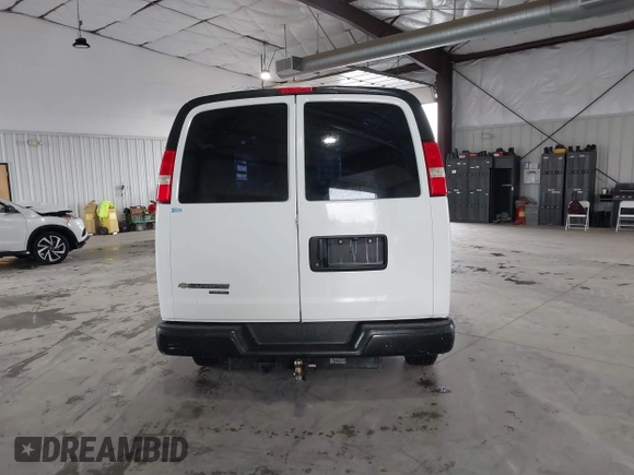 2014 Chevrolet Express Cargo Van with VIN 1GCWGFCA0E1138684, listed as a IAAI auction lot 41796495 with 101,756 mi miles. Bid and sale history available at carsss.com. Image 16.