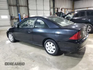 2002 Honda Civic EX with VIN 1HGEM22922L051133, listed as a Copart auction lot 47800065 with 116,325 mi miles and Clean Title. Bid and sale history available at carsss.com. Image 2.