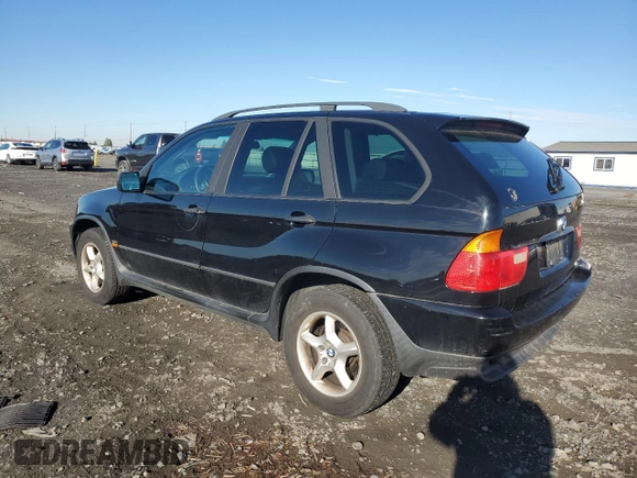 2001 BMW X5 3.0i with VIN WBAFA53591LP25007, listed as a Copart auction lot 79312684 with 229,234 mi miles and Clean Title. Bid and sale history available at carsss.com. Image 2.