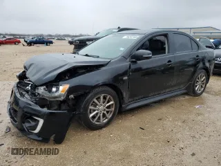 2016 Mitsubishi Lancer ES with VIN JA32U2FU9GU012460, listed as a Copart auction lot 46282585 with 98,237 mi miles and Salvage Title. Bid and sale history available at carsss.com. Image 1.
