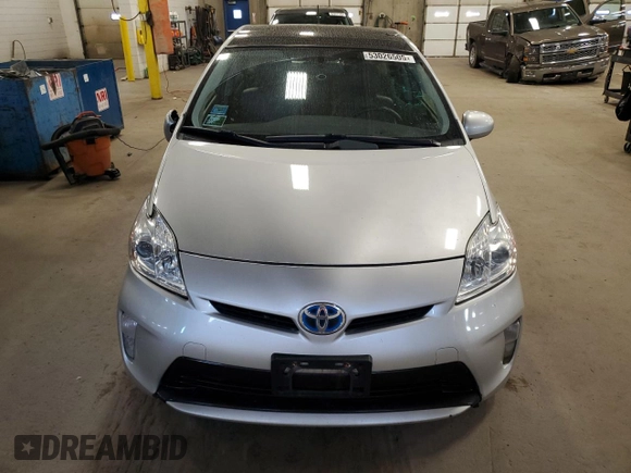 2014 Toyota Prius Four with VIN JTDKN3DU0E1743834, listed as a Copart auction lot 53026505 with 128,378 mi miles and Salvage Title. Bid and sale history available at carsss.com. Image 5.