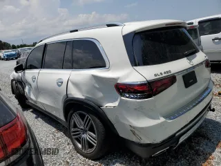2024 Mercedes-Benz GLS 450 with VIN 4JGFF5KEXRB087062, listed as a Copart auction lot 56162235 with 20,550 mi miles and Salvage title. Bid and sale history available at DreamBid. Image 2.