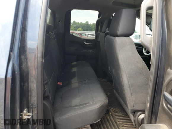 2019 Chevrolet Silverado 1500 Custom with VIN 1GCRYBEH1KZ380247, listed as a Copart auction lot 65769894 with 64,332 mi miles and Salvage Title. Bid and sale history available at DreamBid. Image 10.