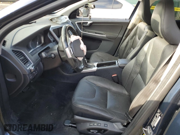 2015 Volvo XC60 T5 with VIN YV4612RK3F2716604, listed as a Copart auction lot 59855665 with 100,989 mi miles and Salvage title. Bid and sale history available at DreamBid. Image 7.