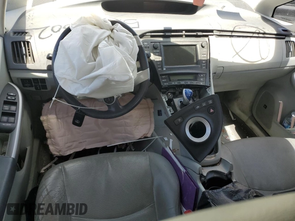 2011 Toyota Prius I with VIN JTDKN3DU0B5321518, listed as a Copart auction lot 55090025 with 160,308 mi miles and Salvage Title. Bid and sale history available at DreamBid. Image 8.