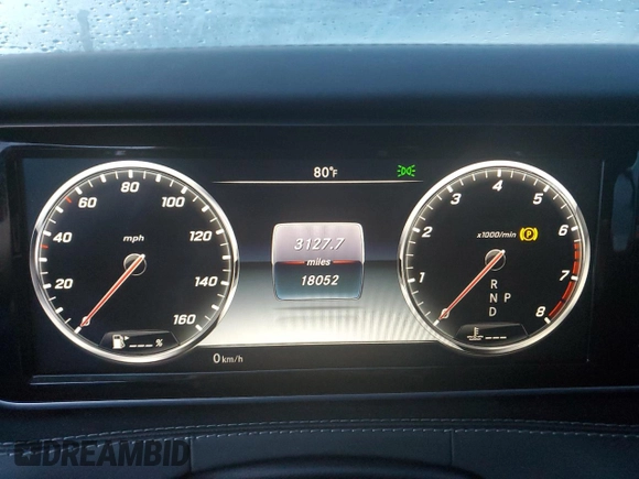 2017 Mercedes-Benz S 550 with VIN WDDXK8CBXHA030039, listed as a Copart auction lot 73790674 with 18,052 mi miles and Non Repairable. Bid and sale history available at DreamBid. Image 9.