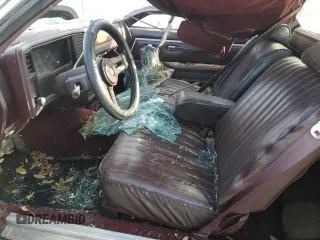 1985 Chevrolet El Camino with VIN 3GCCW80H6FS907000, listed as a Copart auction lot 77158584 with 65,054 mi miles and Salvage Title. Bid and sale history available at carsss.com. Image 7.