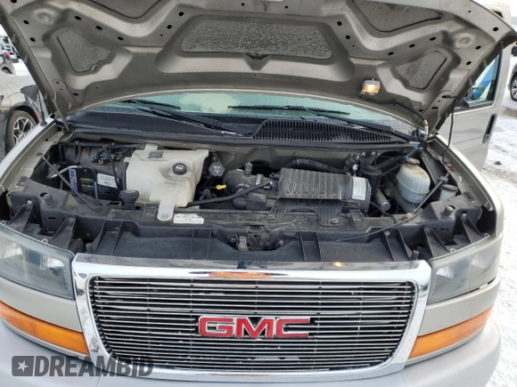 2004 GMC Savana Cargo Van YF7 Upfitter with VIN 1GDFG15T341134365, listed as a Copart auction lot 45971155 with 117,966 mi miles and Salvage Title. Bid and sale history available at carsss.com. Image 13.