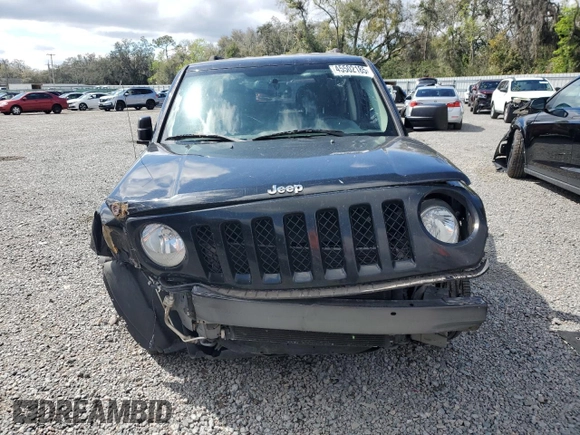 2017 Jeep Patriot Latitude with VIN 1C4NJPFB2HD183118, listed as a Copart auction lot 45502185 with 111,172 mi miles and Salvage Title. Bid and sale history available at DreamBid. Image 5.
