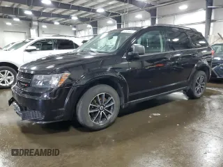 2018 Dodge Journey SE with VIN 3C4PDDAG8JT277876, listed as a Copart auction lot 53384445 with 169,580 mi miles and Salvage title. Bid and sale history available at DreamBid. Image 1.