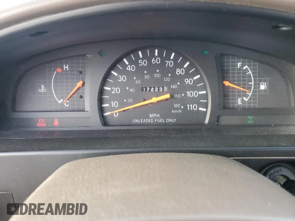 1999 Toyota Tacoma with VIN 4TAPM62N6XZ417283, listed as a Copart auction lot 84322844 with 74,233 mi miles and Clean Title. Bid and sale history available at DreamBid. Image 9.