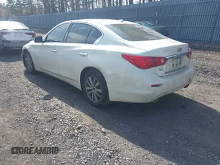 2014 Infiniti Q50 Premium with VIN JN1BV7AR5EM703788, listed as a IAAI auction lot 42118192 with 153,859 mi miles and . Bid and sale history available at DreamBid. Image 3.
