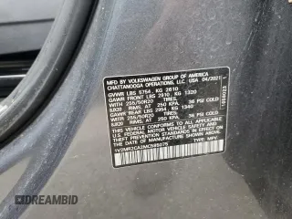 2021 Volkswagen Atlas SE with VIN 1V2MR2CA2MC585075, listed as a Copart auction lot 88780635 with 57,403 mi miles and Salvage title. Bid and sale history available at DreamBid. Image 14.