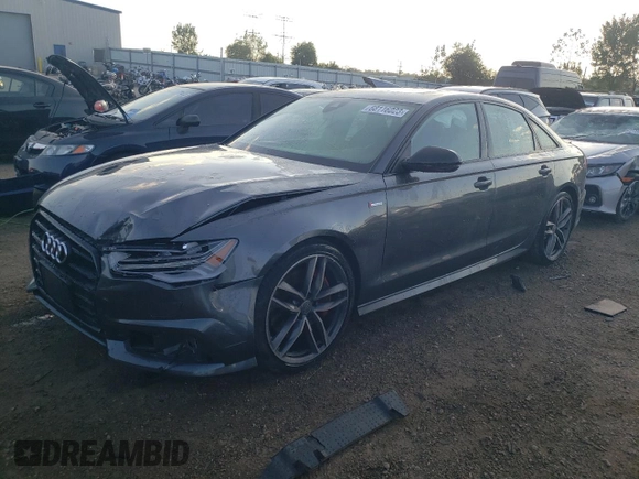 2018 Audi A6 with VIN WAUH3AFC5JN002040, listed as a Copart auction lot 68116023 with 60,134 mi miles and . Bid and sale history available at DreamBid. Image 1.