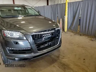 2015 Audi Q7 Premium Plus with VIN WA1LGAFE8FD022938, listed as a Copart auction lot 50371555 with 144,602 mi miles and Salvage Title. Bid and sale history available at DreamBid. Image 14.