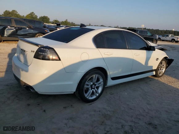 2008 Pontiac G8 with VIN 6G2ER577X8L122765, listed as a Copart auction lot 72089524 with 83,072 mi miles and Non Repairable. Bid and sale history available at carsss.com. Image 3.