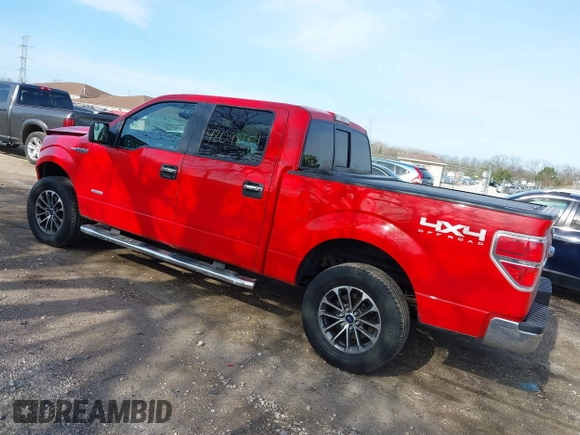 2013 Ford F-150 XL with VIN 1FTFW1ET2DFA02658, listed as a IAAI auction lot 42098151 with 146,953 mi miles and . Bid and sale history available at carsss.com. Image 3.