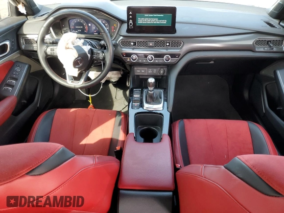 2024 Acura Integra Technology with VIN 19UDE4G76RA005175, listed as a Copart auction lot 50768825 with 14,976 mi miles and Salvage Title. Bid and sale history available at DreamBid. Image 8.
