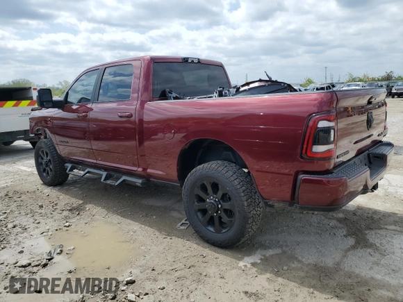 2024 Ram 2500 Big Horn with VIN 3C6UR5DL0RG247012, listed as a Copart auction lot 53093935 with 5,924 mi miles and Salvage title. Bid and sale history available at DreamBid. Image 2.