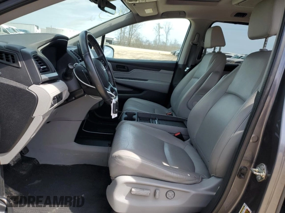 2018 Honda Odyssey EX-L with VIN 5FNRL6H73JB005389, listed as a Copart auction lot 53842505 with 125,514 mi miles and Clean Title. Bid and sale history available at carsss.com. Image 7.