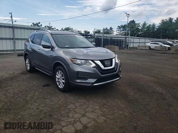 2017 Nissan Rogue SV with VIN KNMAT2MV4HP616669, listed as a Copart auction lot 62402375 with 60,196 mi miles and Salvage title. Bid and sale history available at DreamBid. Image 13.