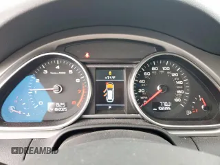 2015 Audi Q7 Premium Plus with VIN WA1LGAFE2FD023602, listed as a Copart auction lot 53737705 with 102,395 mi miles and Salvage Title. Bid and sale history available at DreamBid. Image 9.