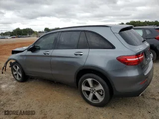 2019 Mercedes-Benz GLC with VIN WDC0G4JB7KV169144, listed as a Copart auction lot 71037964 with 53,797 mi miles and Salvage Title. Bid and sale history available at carsss.com. Image 2.