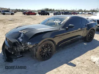 2023 Ford Mustang GT with VIN 1FA6P8CF6P5301492, listed as a Copart auction lot 48778845 with 15,457 mi miles and Salvage Title. Bid and sale history available at carsss.com. Image 1.