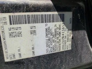 2009 Nissan Altima SL with VIN 1N4AL21E29N415652, listed as a Copart auction lot 53153325 with 165,564 mi miles and Salvage Title. Bid and sale history available at DreamBid. Image 12.