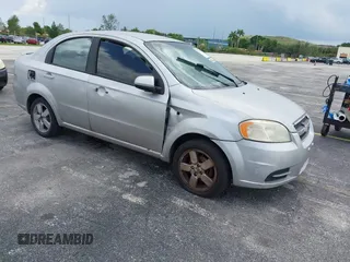 2008 Chevrolet Aveo LS with VIN KL1TD566X8B066816, listed as a IAAI auction lot 42657273 with 255,142 mi miles and . Bid and sale history available at DreamBid. Image 1.