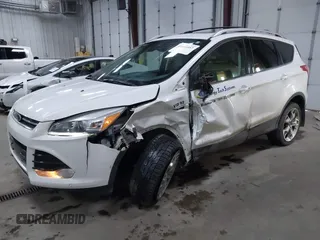 2016 Ford Escape Titanium with VIN 1FMCU9J94GUC79910, listed as a IAAI auction lot 41644467 with 43,261 mi miles. Bid and sale history available at carsss.com. Image 17.