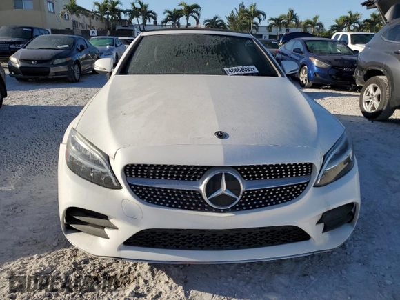 2019 Mercedes-Benz C 300 with VIN WDDWK8DB3KF861175, listed as a Copart auction lot 48482095 with 53,370 mi miles and Salvage Title. Bid and sale history available at carsss.com. Image 5.