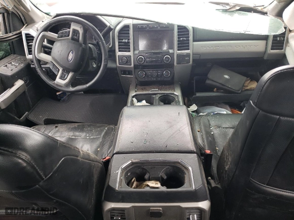2018 Ford Super Duty F-350 SRW XL with VIN 1FT8W3BT0JEB10657, listed as a Copart auction lot 42308095 with NaN miles and Salvage Title. Bid and sale history available at carsss.com. Image 8.