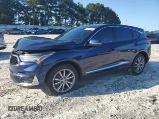 2020 Acura RDX Technology with VIN 5J8TC1H57LL016422, listed as a Copart auction lot 61812625 with 41,143 mi miles and Salvage title. Bid and sale history available at DreamBid. Image 1.