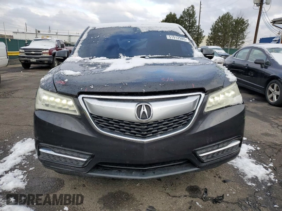 2014 Acura MDX with VIN 5FRYD4H22EB005373, listed as a Copart auction lot 51940055 with 147,019 mi miles and Salvage title. Bid and sale history available at DreamBid. Image 5.