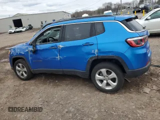 2018 Jeep Compass Latitude with VIN 3C4NJDBB9JT150296, listed as a Copart auction lot 51248845 with 44,565 mi miles and Salvage Title. Bid and sale history available at carsss.com. Image 2.
