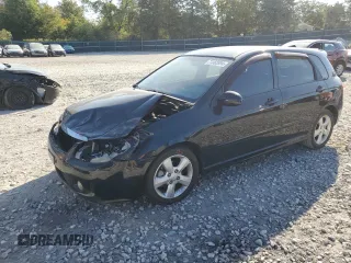 2008 Kia Spectra with VIN KNAFE161685016250, listed as a Copart auction lot 71382894 with 212,659 mi miles and Salvage Title. Bid and sale history available at carsss.com. Image 1.