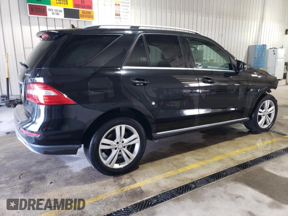 2014 Mercedes-Benz M 350 with VIN 4JGDA2EB2EA324276, listed as a Copart auction lot 53808515 with 199,264 mi miles and Salvage Title. Bid and sale history available at DreamBid. Image 3.