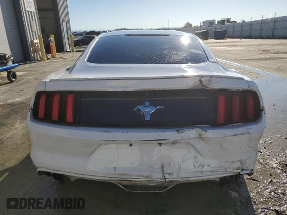 2016 Ford Mustang V6 with VIN 1FA6P8AMXG5292927, listed as a Copart auction lot 49439605 with 99,486 mi miles and Clean Title. Bid and sale history available at carsss.com. Image 6.