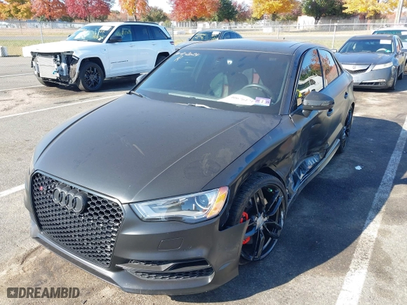 2015 Audi A3 2.0T Premium with VIN WAUBFGFF8F1127543, listed as a IAAI auction lot 40676171 with 60,354 mi miles. Bid and sale history available at carsss.com. Image 17.